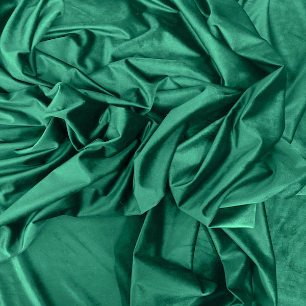 Emerald Green Royale Velvet Upholstery Velvet Home Decor Fabric