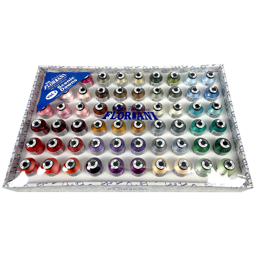 Floriani 40wt Embroidery Thread Set