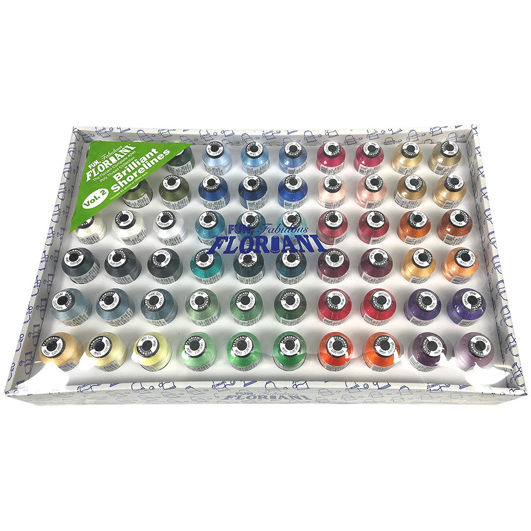 Floriani 40wt Embroidery Thread Set