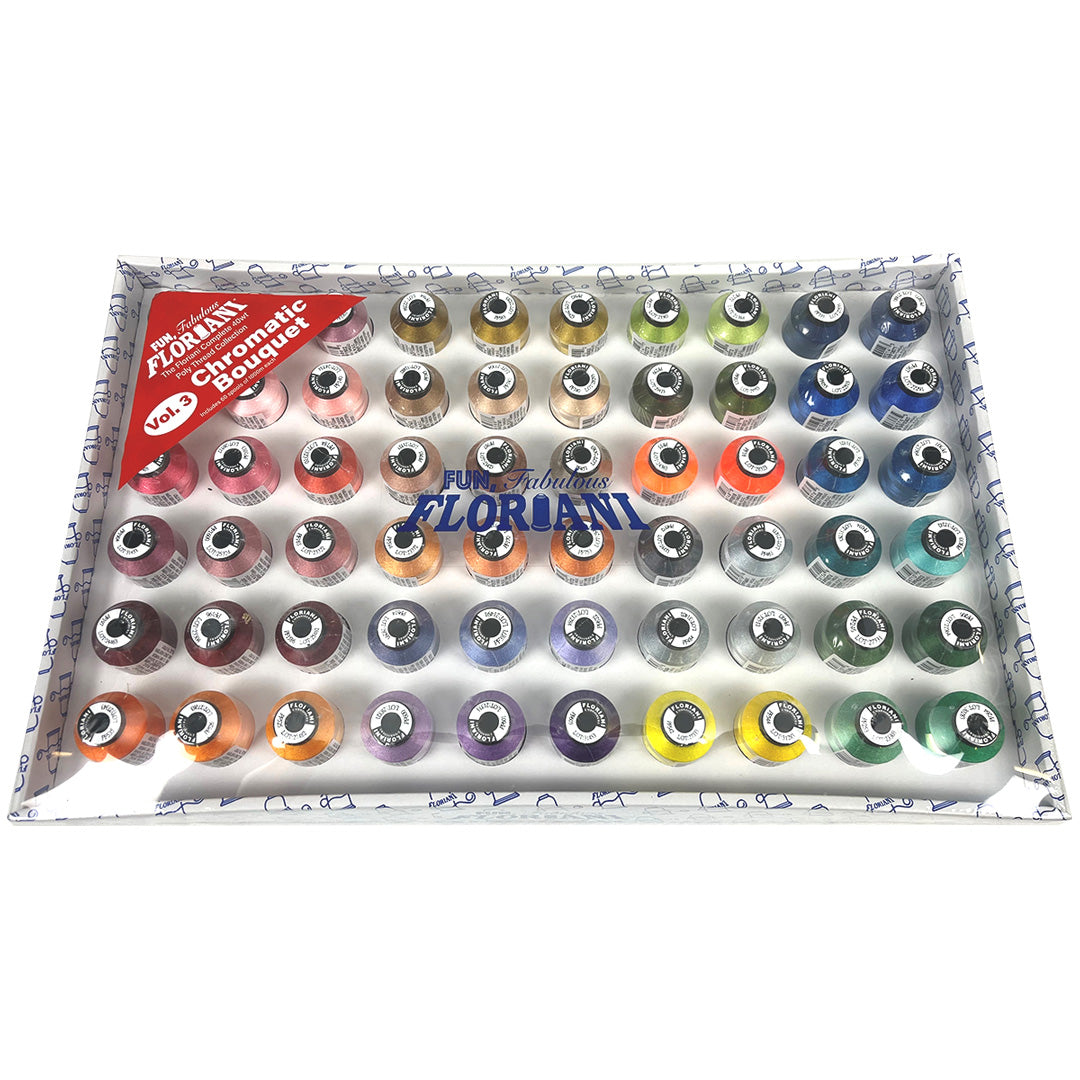 Floriani 40wt Embroidery Thread Set