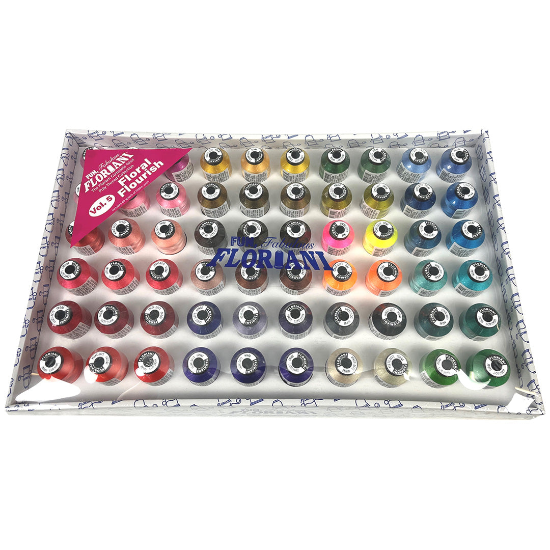 Floriani 40wt Embroidery Thread Set