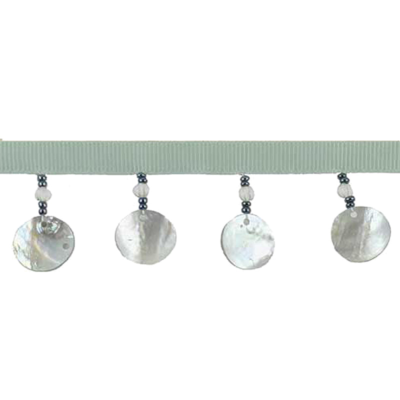 Fantasia Collection - 1 1/2" width BEADED FRINGE (15 Yard Roll) - BB-9905-33 Turquoise