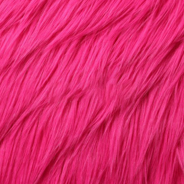 Luxury Long Pile Shaggy Faux Fur Fabric