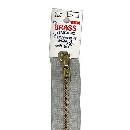 Brass Separating Zipper, YKK #GO-