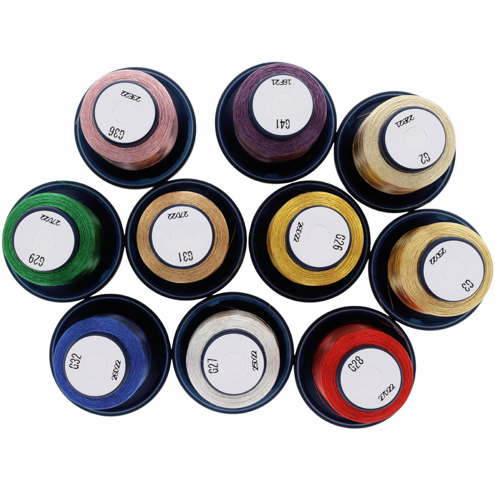 Floriani Metallic Embroidery Thread (880yds)