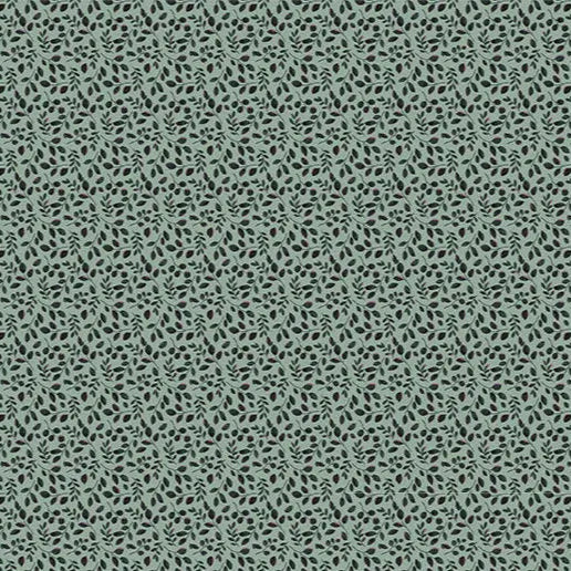 Garden Leaves Quilting Cuddle Green Fabric per yard