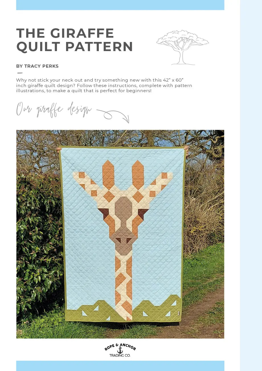 Giraffe Quilt Pattern