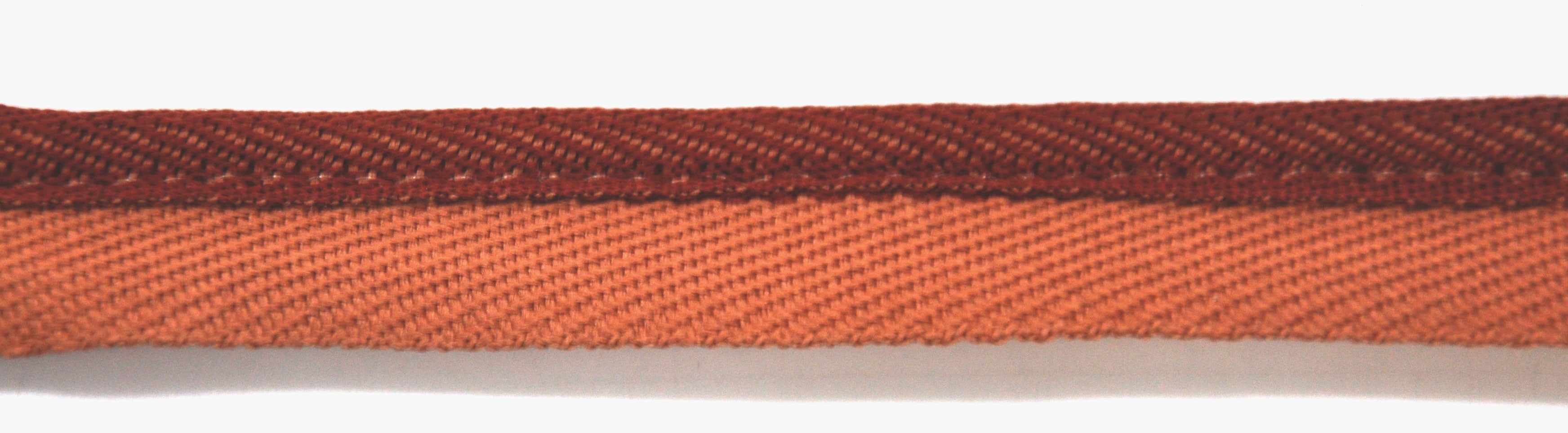 Godiva Collection - 1/4" Width PIPING CORD with LIP (50 Yard Roll) - BC-10098-18/16 Sable and Rust