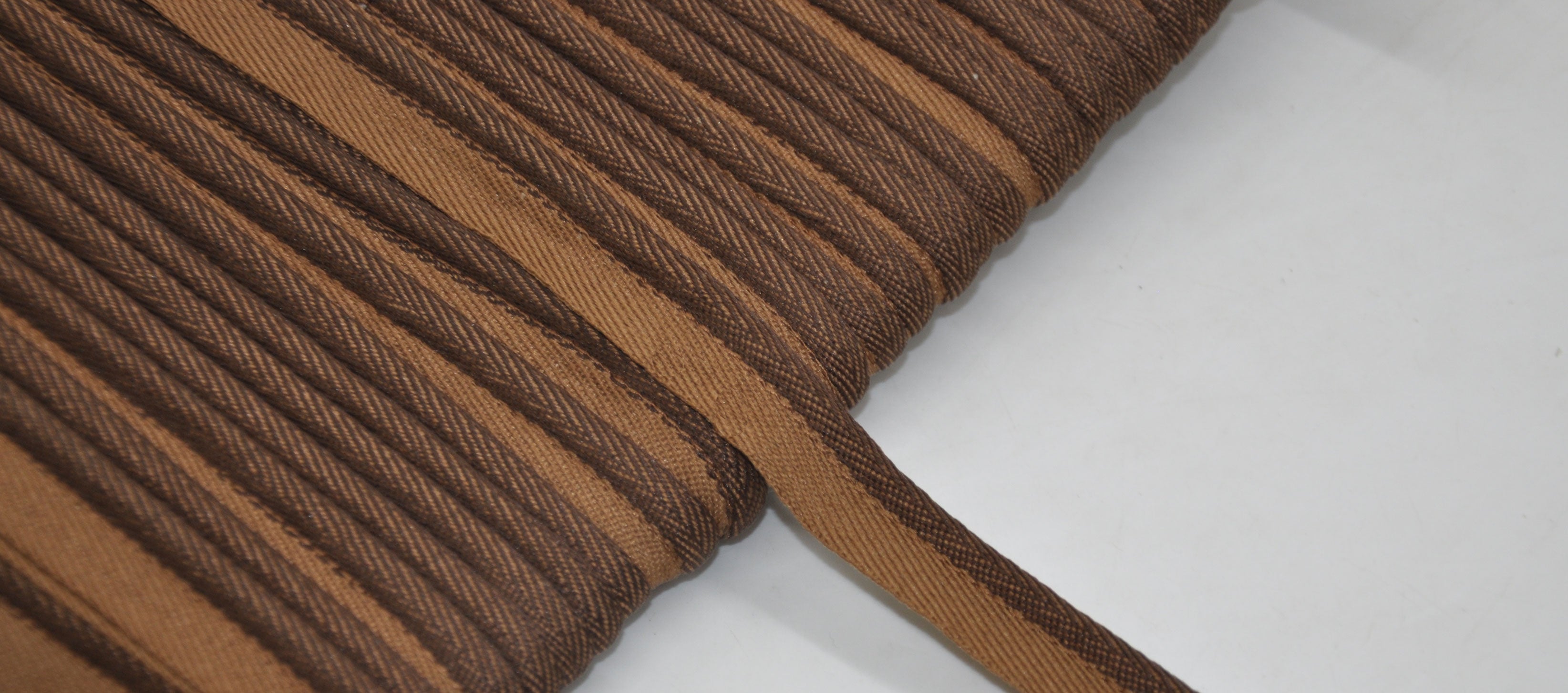 Godiva Collection - 1/4" Width PIPING CORD with LIP (50 Yard Roll) - BC-10098-88/66 Dark and Chocolate