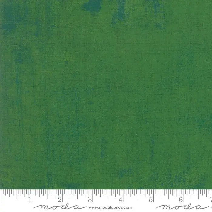 Green Grunge Basics Holly 44"/45" Per Yard