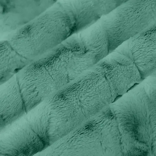Green Spearmint Luxe Cuddle Mirage 80" Fabric per yard
