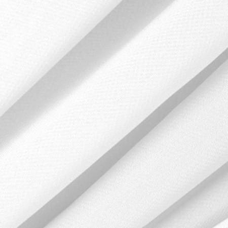 White Stretch Chiffon Fabric