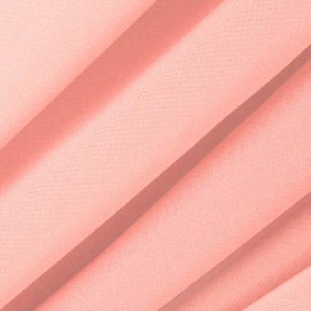 Peach Stretch Chiffon Fabric