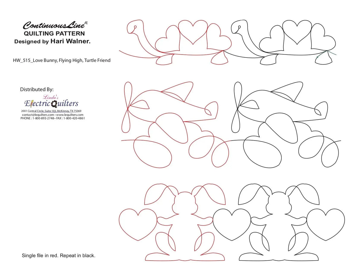 515 Children 1 Pantograph by Hari Walner