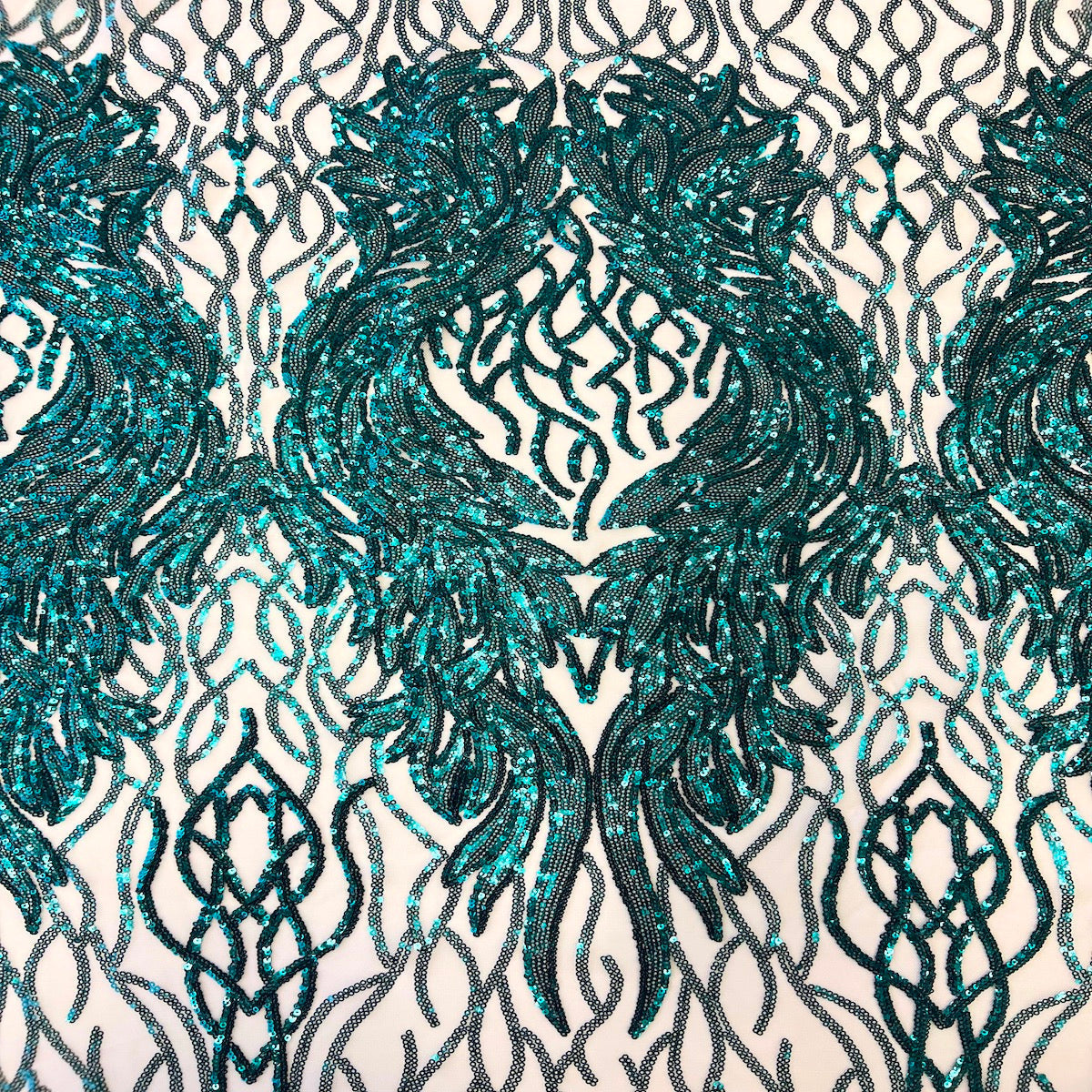 Lioness Stretch Sequins Fabric