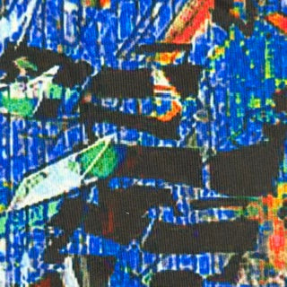 Vibrant Urban Graffiti Print Lightweight Polyester Spandex | Spandex Palace Royal