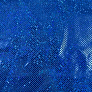 Hologram Dot Stretch Nylon Spandex Tricot | Spandex Palace Royal