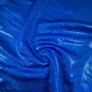 Hologram Dot Stretch Nylon Spandex Tricot | Spandex Palace Royal