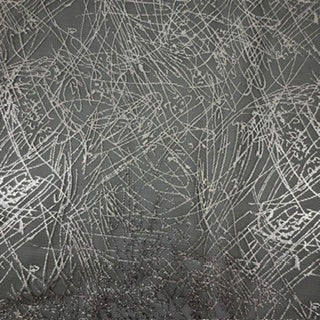 Dancing Splash Foil Polyester Mesh Fabric | Spandex Palace