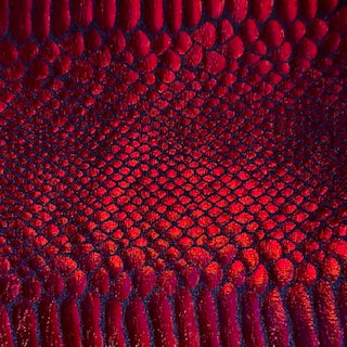 Fever Snake Foil Stretch Nylon Spandex Fabric | Spandex Palace