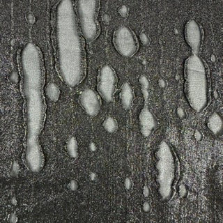 Tiny Foil Shadow Ghost Hole Mechanical Stretch | Spandex Palace Silver