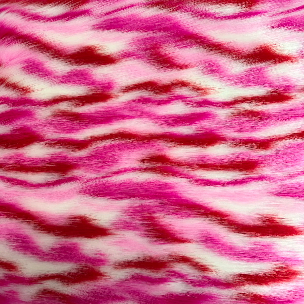 Ysidro Multicolor Long Pile Faux Fur Fabric