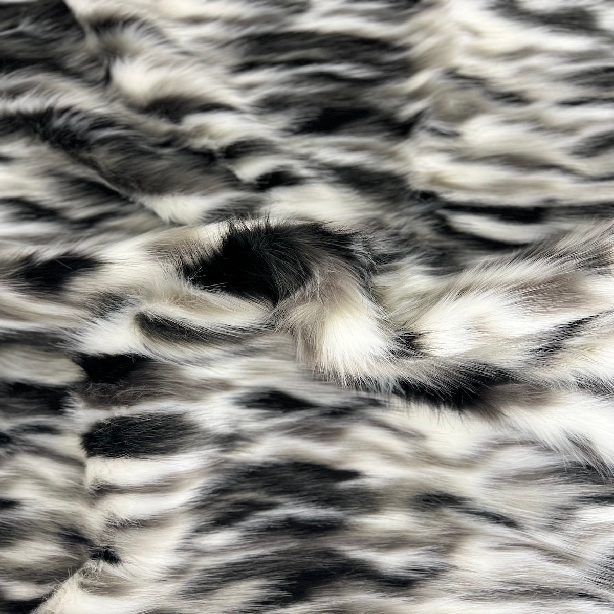 Ysidro Multicolor Long Pile Faux Fur Fabric