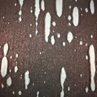 Tiny Foil Shadow Ghost Hole Mechanical Stretch | Spandex Palace Red