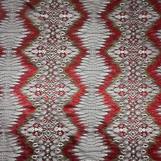 Elegant Chantilly Lace Blend Fabric | Spandex Palace Red