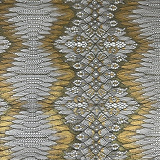 Elegant Chantilly Lace Blend Fabric | Spandex Palace Gold