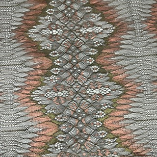 Elegant Chantilly Lace Blend Fabric | Spandex Palace Coral