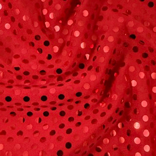 
Soft FDY Glued Sequin Polyester Spandex Fabric | Spandex Palace
Red