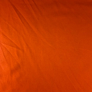 Lightweight Faux-Denim Twill Spandex Fabric | Spandex Palace Orange