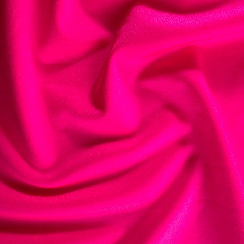 4 Way Stretch Nylon Spandex Trico  Fabric | Spandex Palace Neon  Pink