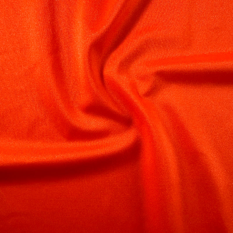 4 Way Stretch Nylon Spandex Trico  Fabric | Spandex Palace Neon Orange