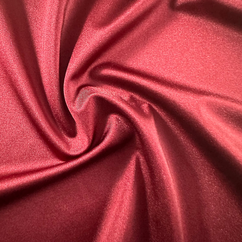 4 Way Stretch Nylon Spandex Trico Fabric | Spandex Palace Burgandy