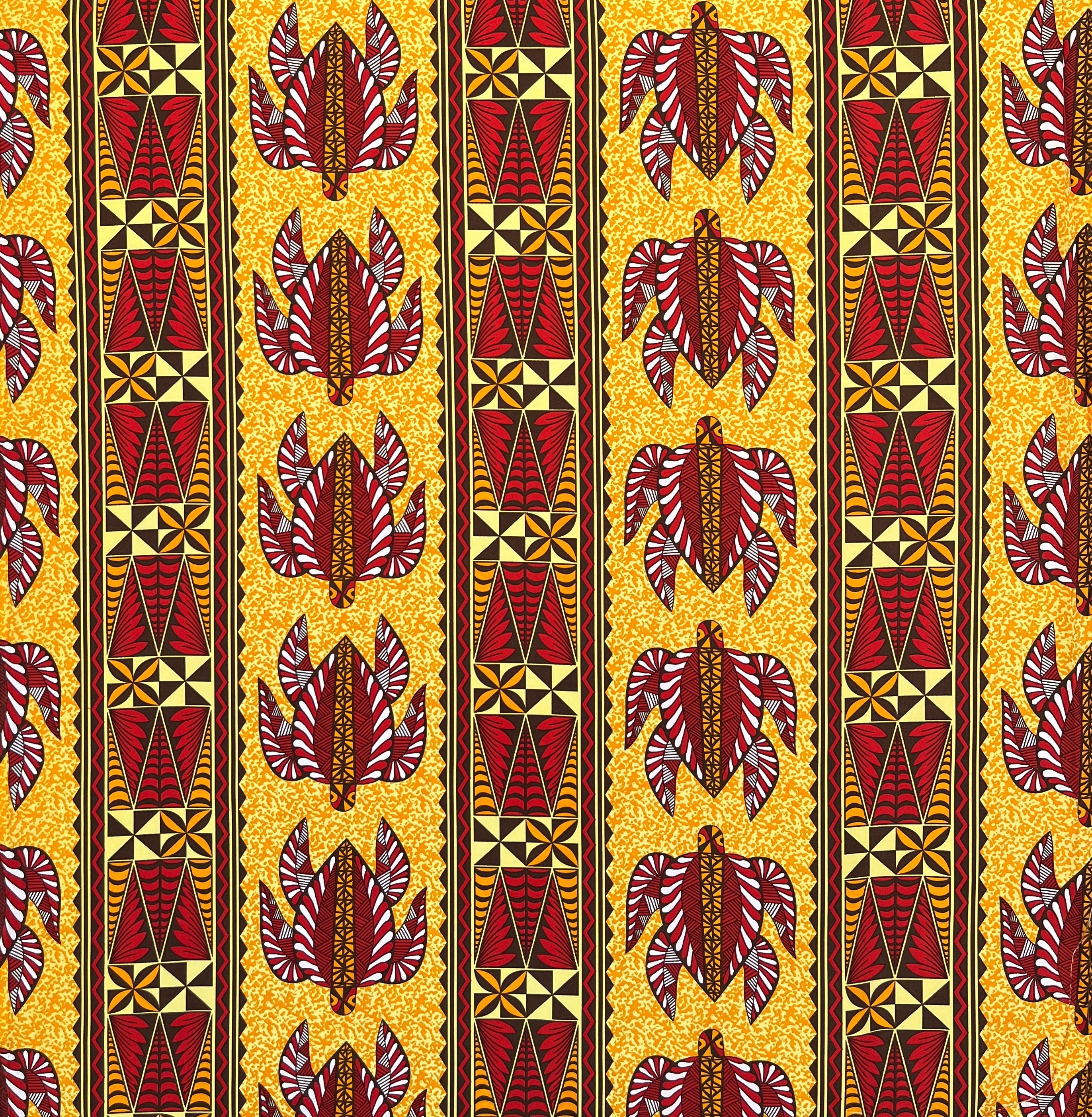 Tonga Sea Turtles Peachskin Fabric | Islands Fabric