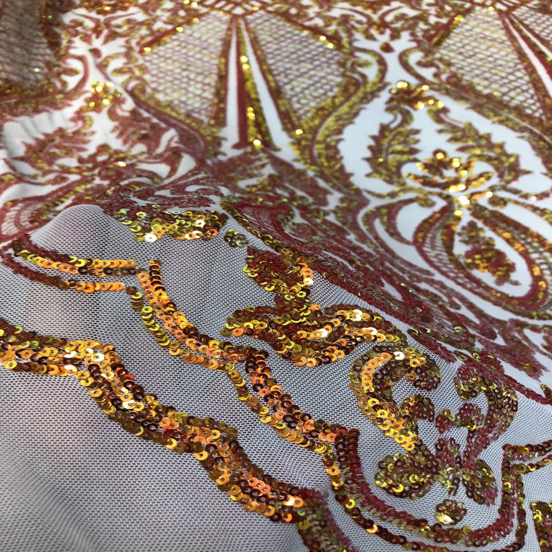 Chantal Deluxe Stretch Sequins Fabric