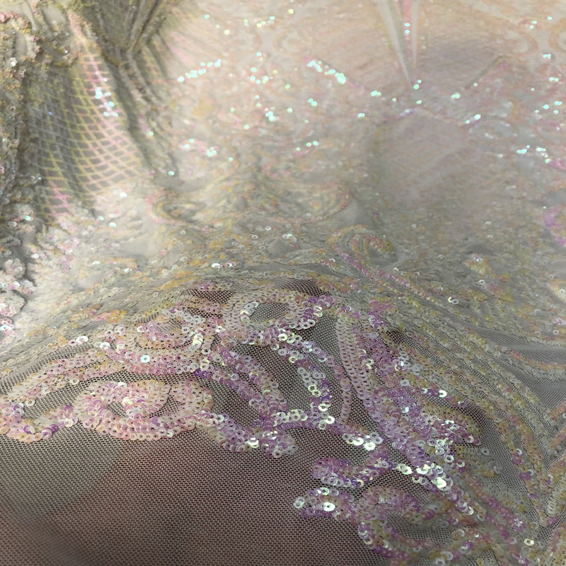 Chantal Deluxe Stretch Sequins Fabric