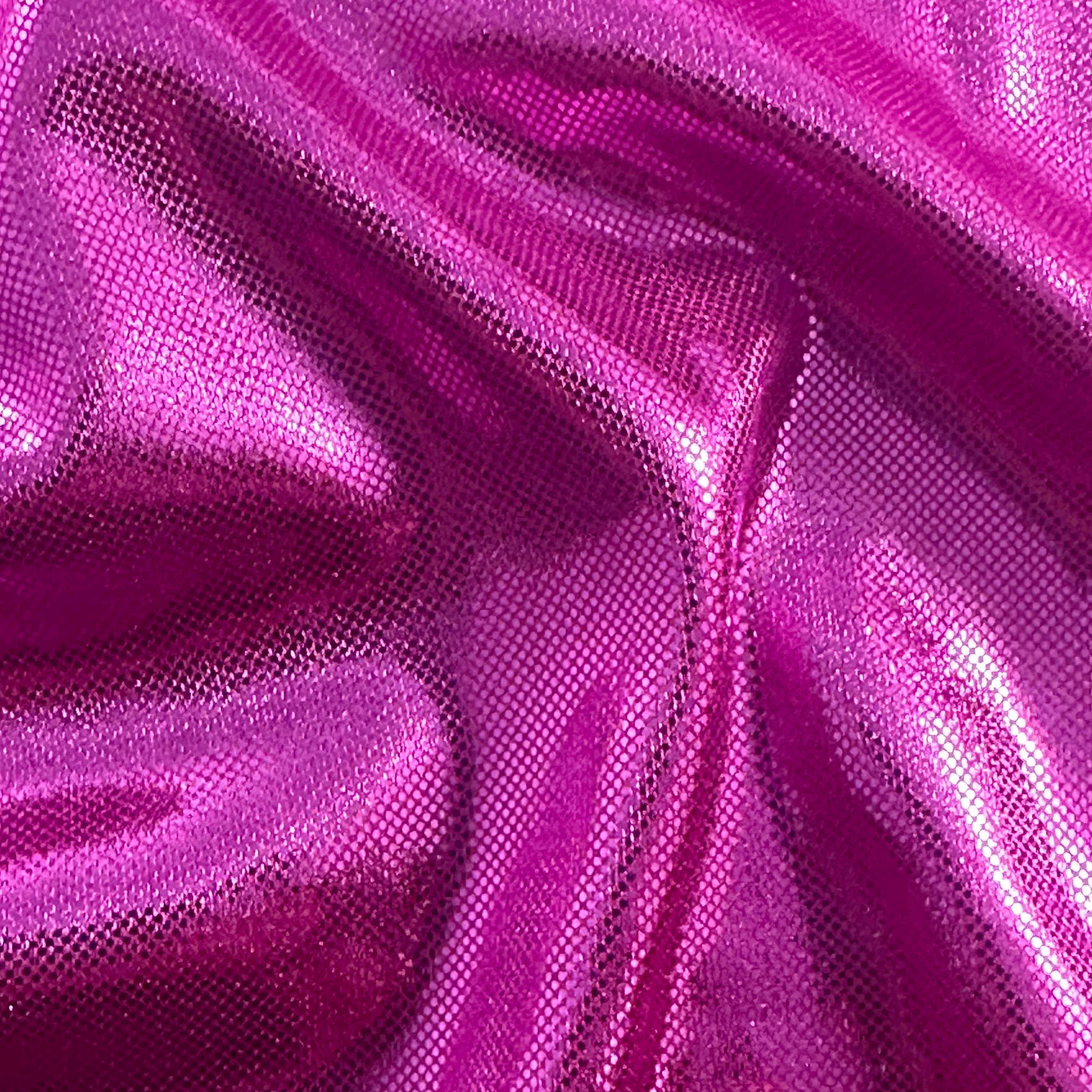  Bohemian Magic Illusion on Nylon Spandex Tricot Fabric | Spandex Palace Hot Pink Fuchsia