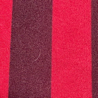 1" Stripe Polyester Spandex Tricot Fabric | Spandex Palace Black Red