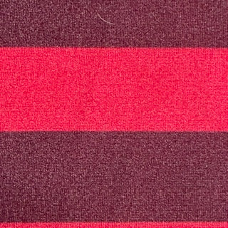 1" Stripe Polyester Spandex Tricot Fabric | Spandex Palace Black Red