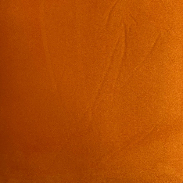 Orange Luxury Stretch Suede Foam Backed Headliner Fabric