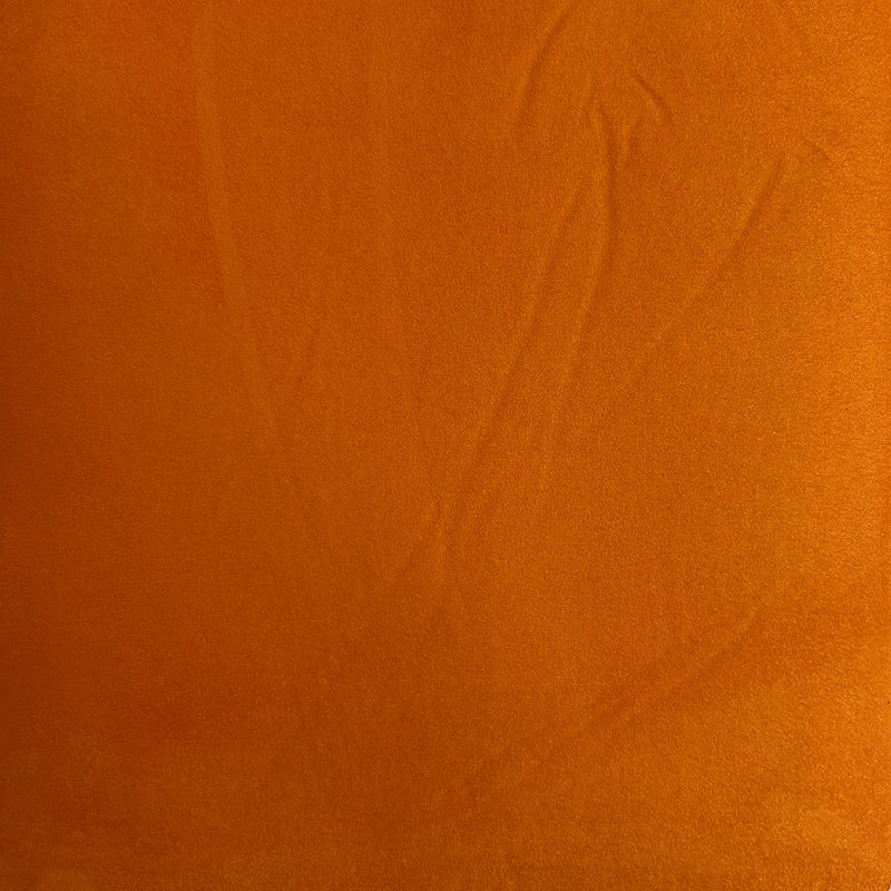 Orange Luxury Stretch Suede Foam Backed Headliner Fabric