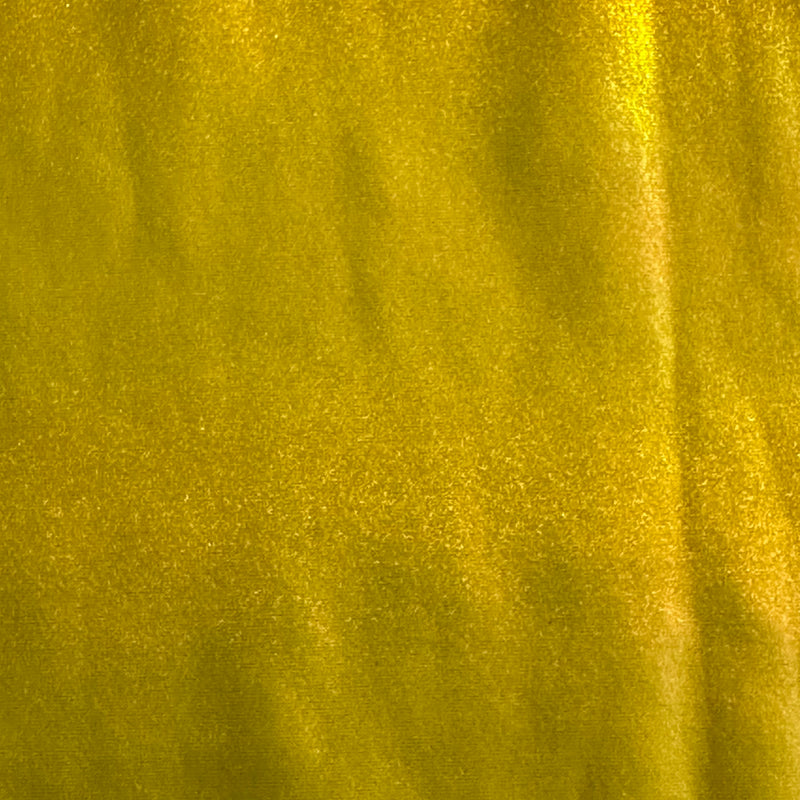 4 Way Stretch Nylon Spandex Oil Drop Foil | Spandex Palace Yellow