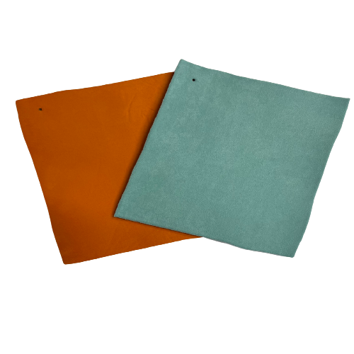 Orange Luxury Stretch Suede Foam Backed Headliner Fabric