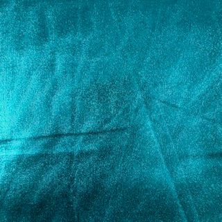 Metallic All Over | 4-Way Custom Designer Dance Flex | Spandex Palace Turq