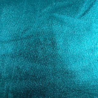 Metallic All Over | 4-Way Custom Designer Dance Flex | Spandex Palace Turqouise