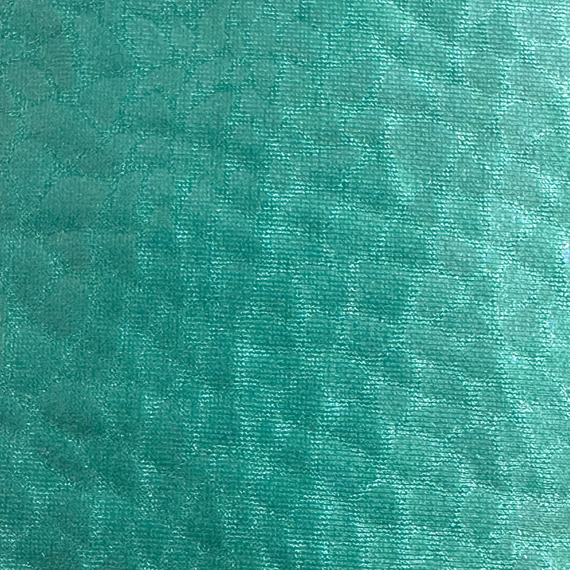 4 Way Stretch Nylon Spandex Fabric Alligator Skin Hologram | Spandex Palace Mint Illusion