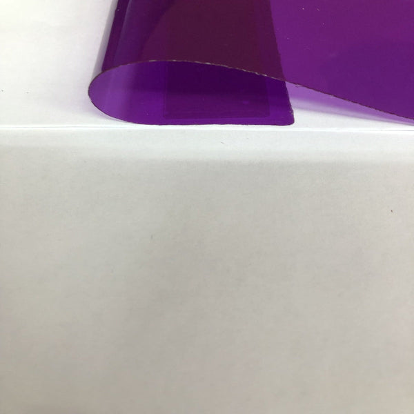 Purple Marine PVC Tinted Plastic Vinyl Fabric